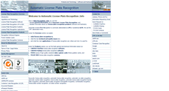 Desktop Screenshot of platerecognition.info